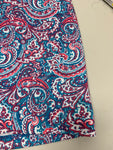 Preowned Paisley Patterned Skort