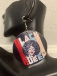 Afrocentric Black Queen Earrings