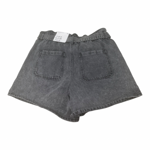Denim Paperbag Shorts