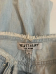 Preowned Velvet Heart Flare Leg cropped jeans