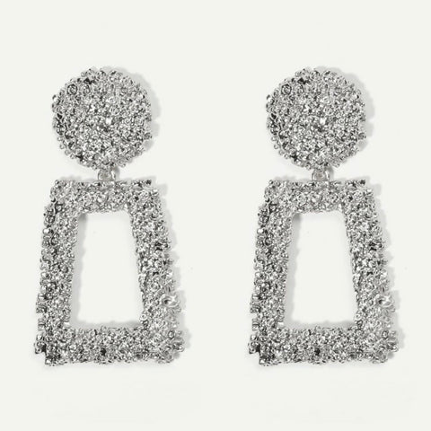 Silver Statement Earrings