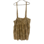 Cheetah Print Suspender Dress