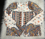 Cute Patterned Blazer Jacket