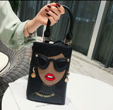 Cute 3D Face Handbag