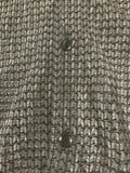 vintage mesh button down top