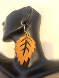 Laser Cut Wooden Earrings