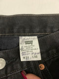 Vintage Levi's Black Denim 501 Jeans