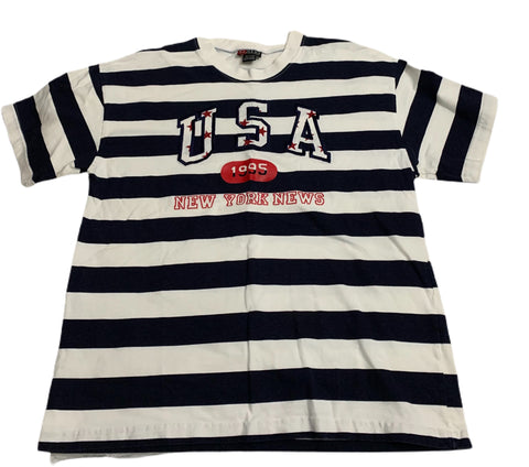 Vintage USA Embroidered Spellout T-shirt
