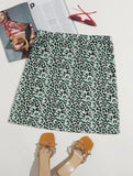 Cheetah Print Skirt
