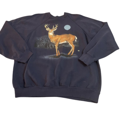 Vintage Deer Graphic sweatshirt