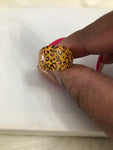 Cheetah Print Ring