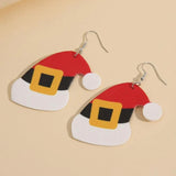 Cute Santa Hat Earrings