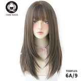 Cute Ombre Wig with Bangs