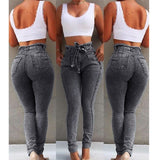 Butt Push Up High Waisted Skinny Jeans