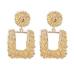 Gold Large Statement Earrings