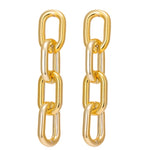 Gold Large Statement Earrings