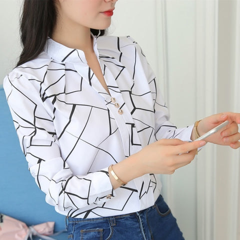 Cute Patterned Blouse