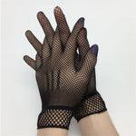 Elegant Ladies Short Lace Gloves