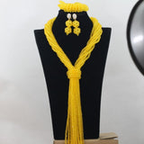 Handmade Beaded Gringe Necklace